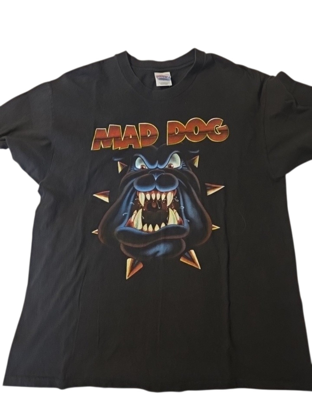 Vintage USMC "MAD DOG" S/S Shirt Sz Xl